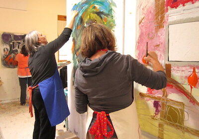 intuitive painting class in santa fe new mexico