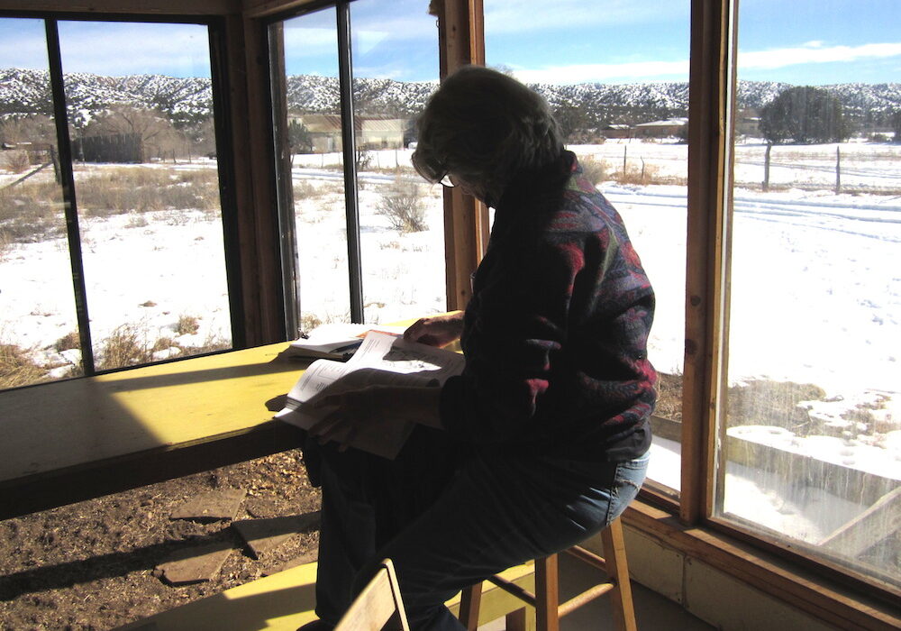 woman journal window adjusted smaller